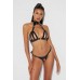 YNT Siyah Özel Bölgesi Açık Harness Takım GD-2189 STANDART