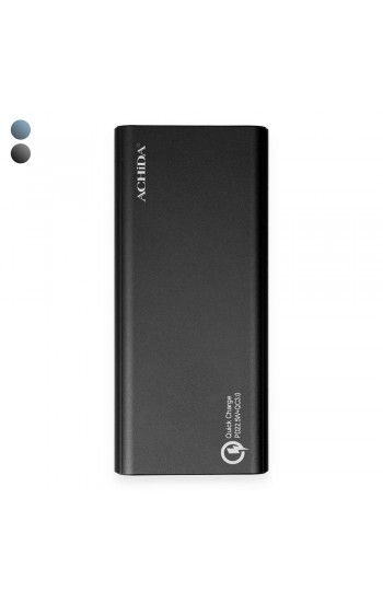 Achida P8 22.5W 20000 mAh QC3.0 Led Ekranlı Powerbank…