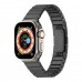 Apple Watch 42 44 45 49 mm Uyumlu Joint Luxury Klipsli Çelik Kordon