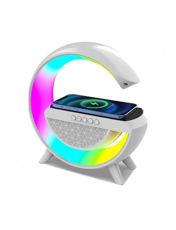 BT-2301 Smart Light Sound Kablosuz Şarj BT Hoparlör Özellikli Gece Lambası