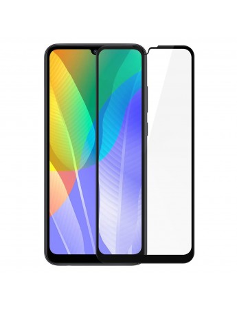 Bufalo Huawei Y6p Ekran Koruyucu 9D Temperli Cam - Siyah
