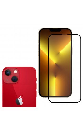 Bufalo iPhone 13 Mini Ekran Koruyucu 9D Temperli Cam - Siyah…