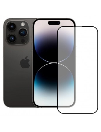 Bufalo iPhone 14 Pro Ekran Koruyucu 9D Temperli Cam - Siyah