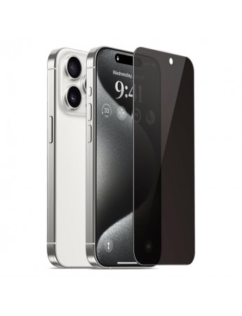 Bufalo iPhone 16 Pro Max ESD Anti Static Hayalet Privacy Cam Ekran Koruyucu