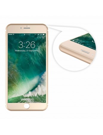 Bufalo iPhone 6-6s Cam Ekran Koruyucu Gold