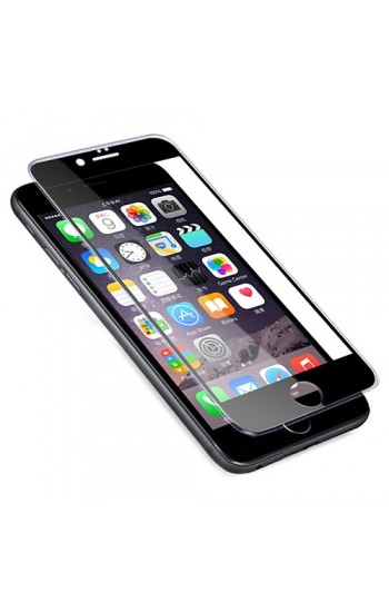 Bufalo iPhone 6 Plus/6s Plus Ekran Koruyucu Silikon Çerçeveli 5D Temperl…