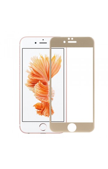 Bufalo iPhone 6 Plus/6s Plus Kavisli 4D Cam Ekran Koruyucu Gold…