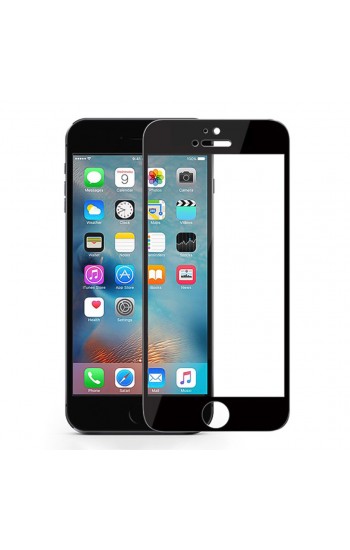 Bufalo iPhone 6 Plus Metal Kenarlı Cam Ekran Koruyucu Siyah…