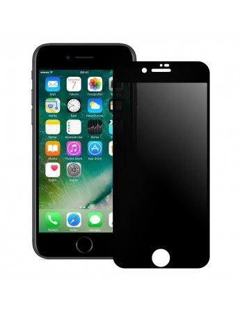 Bufalo iPhone 7 / iPhone 8 ESD Anti Static Hayalet Privacy Cam Ekran Koruyucu Siyah