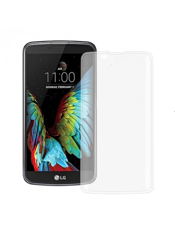 Bufalo LG K10 Kavisli 3D Cam Ekran Koruyucu Şeffaf