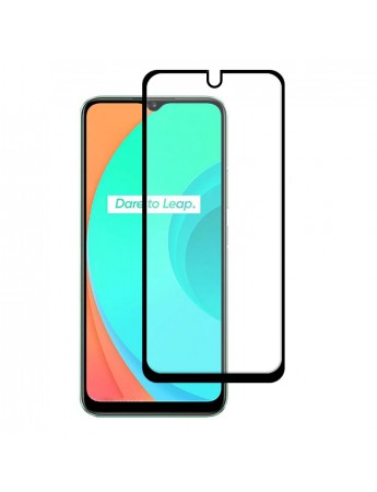 Bufalo Realme C11 Ekran Koruyucu 6D Nano Tam Kaplayan Siyah