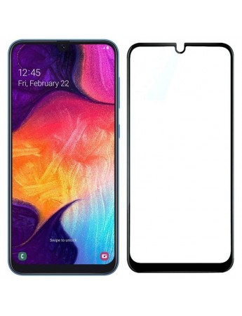Bufalo Samsung Galaxy A20 (A205) Ekran Koruyucu 9D Temperli Cam - Siyah