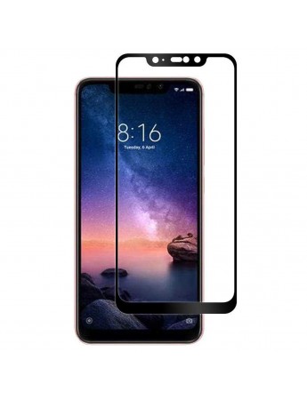 Bufalo Xiaomi Mi A2 Lite Ekran Koruyucu 5D Temperli Cam Siyah