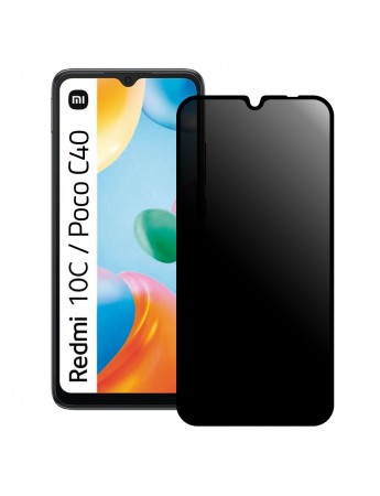 Bufalo Xiaomi Redmi 10C / Poco C40 ESD Anti Static Hayalet Privacy Cam Ekran Koruyucu