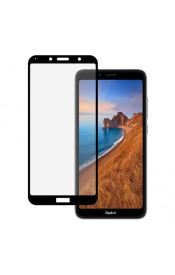 Bufalo Xiaomi Redmi 7A Ekran Koruyucu 5D Temperli Cam Siyah…