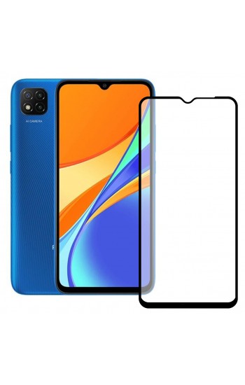 Bufalo Xiaomi Redmi 9A / 9C Ekran Koruyucu 9D Temperli Cam - Siyah…
