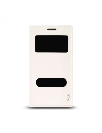 Casper VIA V6X Gizli Mıknatıslı Pencereli Magnum Kılıf Beyaz