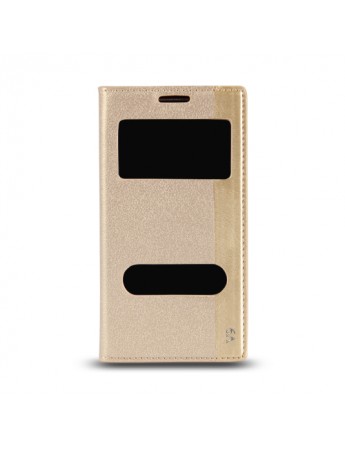Casper VIA V9 Gizli Mıknatıslı Pencereli Magnum Kılıf Gold