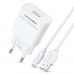 Dramex D21L Şarj Aleti Lightning Kablolu Set 2.1A