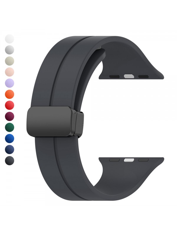 FitCase Apple Watch 42/44/45/49 mm Uyumlu SPG Soft Silikon Kordon…