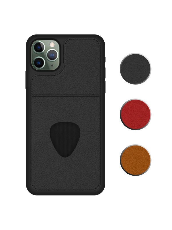 FitCase iPhone 11 Pro Max Kılıf Proda Deri Tek Kartlık Cepli Kapak