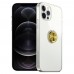 FitCase iPhone 12 Pro Max Kılıf Gross Ring Şeffaf Arka Kapak
