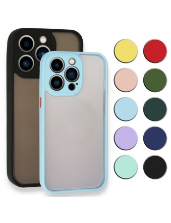 FitCase iPhone 13 Pro Max Montrea Silikon Arka Kapak