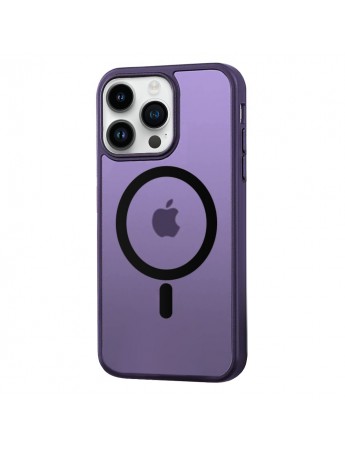FitCase iPhone 14 Pro Magsafe Özellikli Mor Seri Kapak