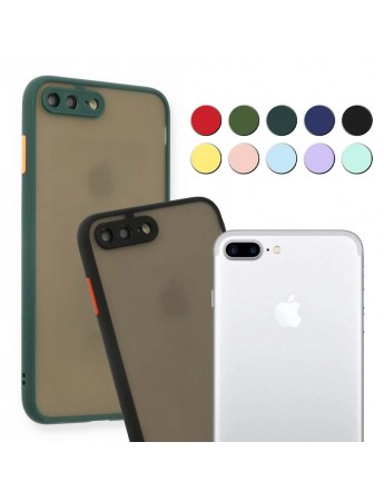 FitCase iPhone 7 Plus / 8 Plus Kılıf Montrea Silikon Arka Kapak