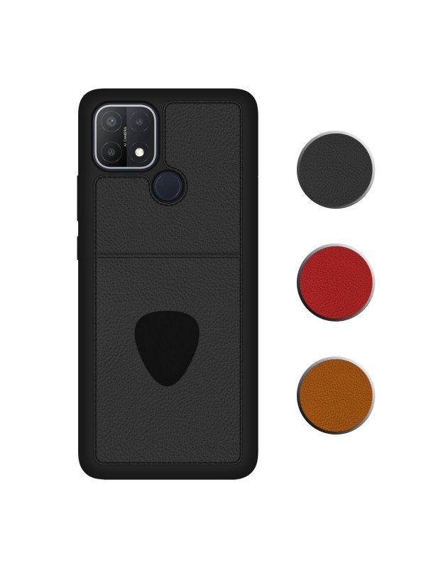 FitCase Oppo A15 / A15s Kılıf Proda Deri Tek Kartlık Cepli Kapak