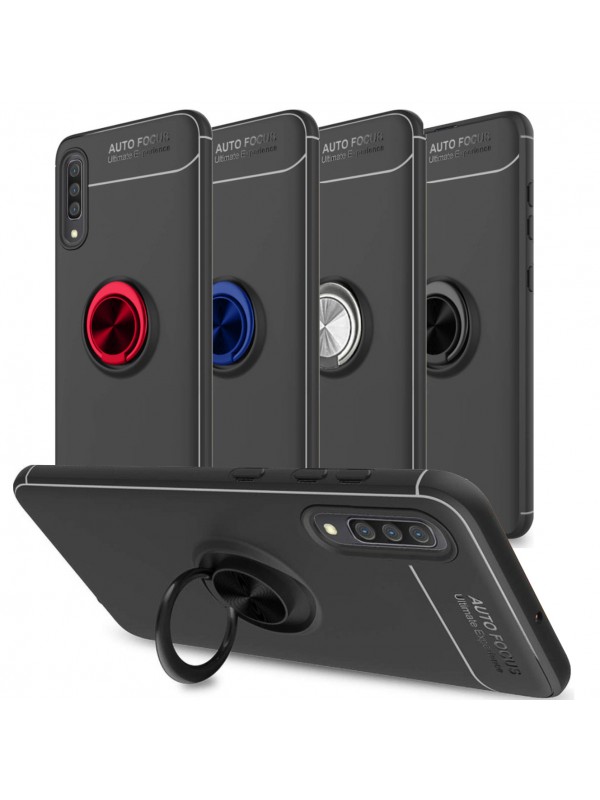 FitCase Samsung Galaxy A01 (A015) Kılıf Auto Focus Ring Arka Kapak