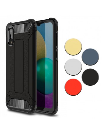 FitCase Samsung Galaxy A02 (A022) Zırh Tank Tam Koruma Arka Kapak