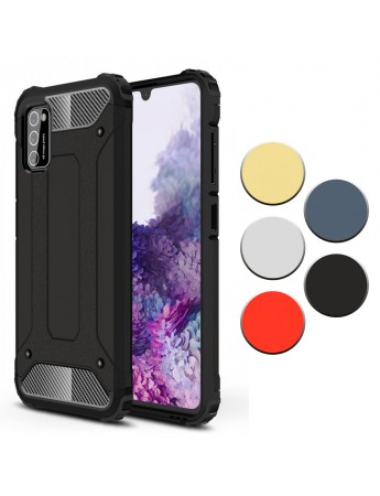 FitCase Samsung Galaxy A02s (A025) Zırh Tank Tam Koruma Arka Kapak