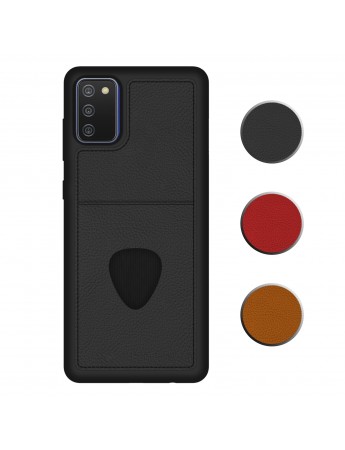 FitCase Samsung Galaxy A02s Kılıf Proda Deri Tek Kartlık Cepli Kapak