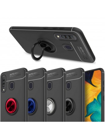 FitCase Samsung Galaxy A20s (A207) Kılıf Auto Focus Ring Arka Kapak