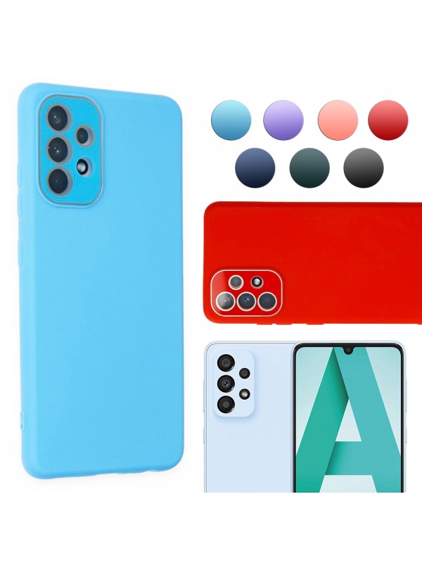 FitCase Samsung Galaxy A33 5G Glass Kamera Korumalı Lansman Silikon K…