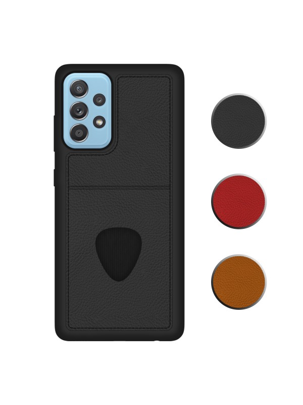 FitCase Samsung Galaxy A52 Kılıf Proda Deri Tek Kartlık Cepli Kapak