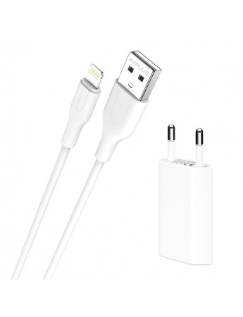 FitPlus Bianca FT-803 Şarj Aleti ve Lightning Kablo Set 1.1A