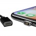 FitPlus Manyetik Mıknatıslı Lightning Hızlı Şarj Kablosu QC 3.0 Siyah