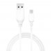 HEPU HP779M QC3.0 2x USB Metal Araç Şarj Aleti USB-Micro USB Kablo Set