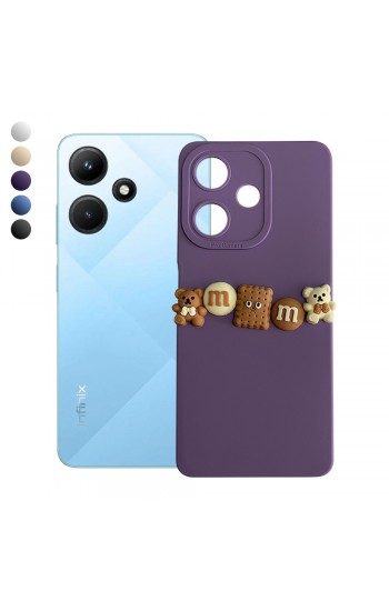Infinix Hot 30i Kılıf 3D M Bear Kamera Korumalı Silikon Kapak…