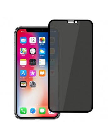 iPhone 11 Pro Hayalet Privacy Gizli Cam Ekran Koruyucu Siyah