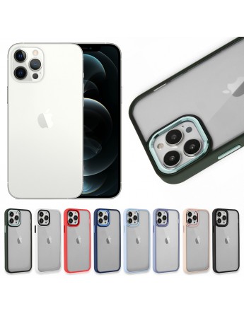 iPhone 11 Pro Kılıf Luna Lens Kamera Çerçeveli Silikon Kapak