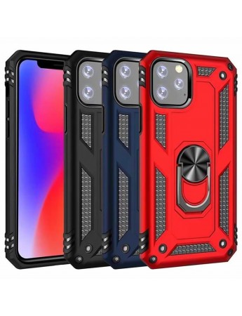 iPhone 11 Pro Kılıf Panzer Ring Tam Koruma Arka Kapak
