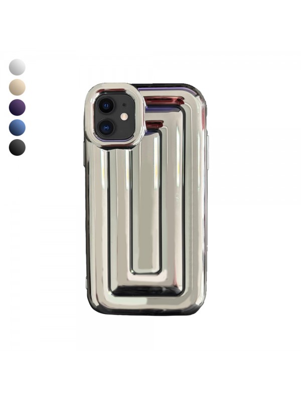iPhone 11 Rudra Seri Labirent Desen 3D Metalik Silikon Kapak…