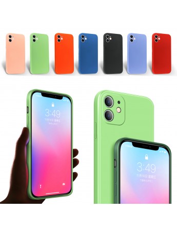 iPhone 12 Kılıf Kamera Korumalı Lansman Silikon Kapak