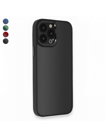 iPhone 12 Pro Kılıf Freya Lazer Lens Kamera Çerçeveli Silikon Kapak