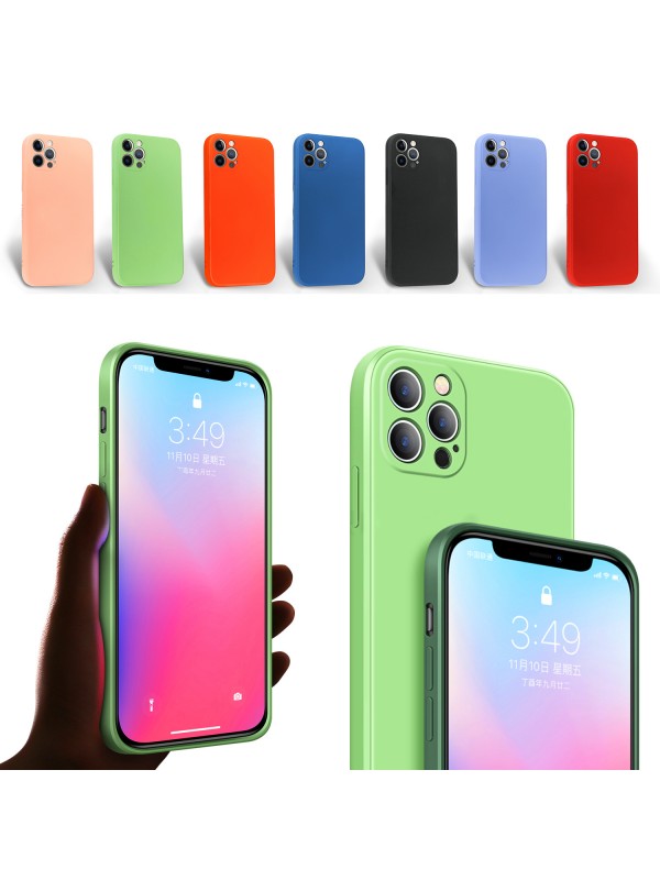 iPhone 12 Pro Kılıf Kamera Korumalı Lansman Silikon Kapak