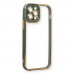iPhone 12 Pro Max Kılıf Lazer Lens Kamera Çerçeveli Kapak