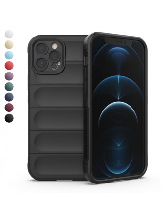 iPhone 12 Pro Max Kılıf Optimum Lens Çerçeveli Silikon Kapak